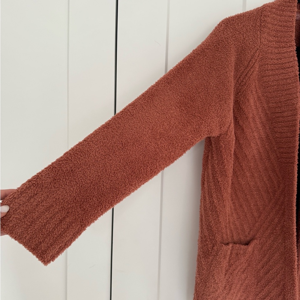 Barefoot Dreams CozyChic Directional Ribbed Cardigan - Picture 5 of 6